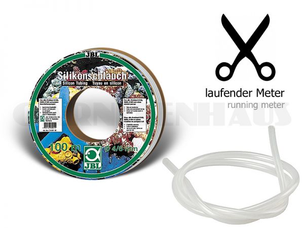 Silicone hose, running meter