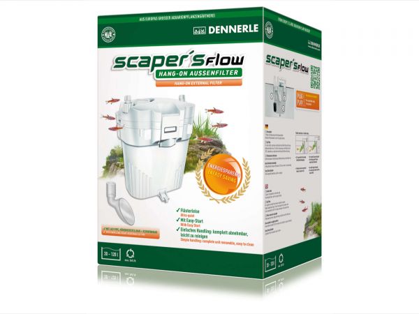 Dennerle Scapers Flow - HangOn-Filter, white