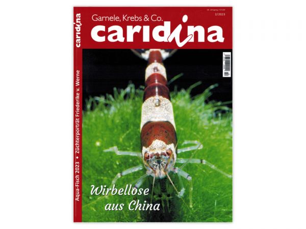 caridina - Garnelen, Krebse & Co :: Invertebrates Magazine, Dähne Publisher, Issue 2/2023