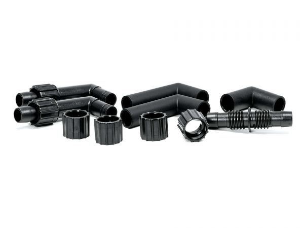 Dennerle Pipe Installations Set Set, black for the Scapers Flow Hang-On Filter