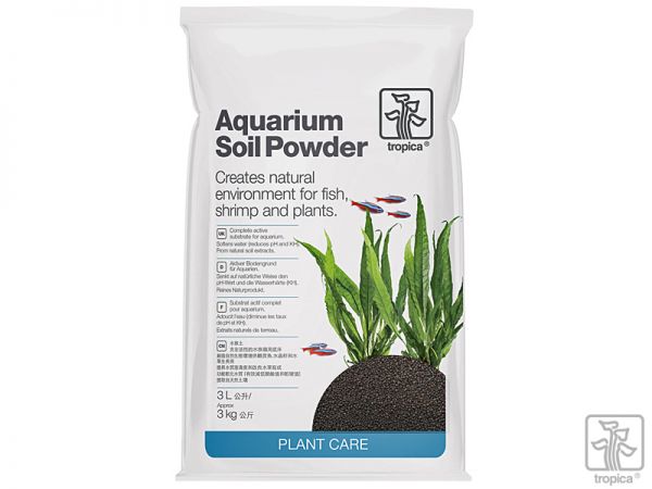 Aquarium Soil Powder, 3 liters