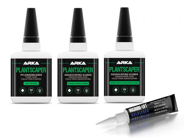 Arka - Plantscaper - Sekundenkleber, Gel, flüssig, dünnflüssig