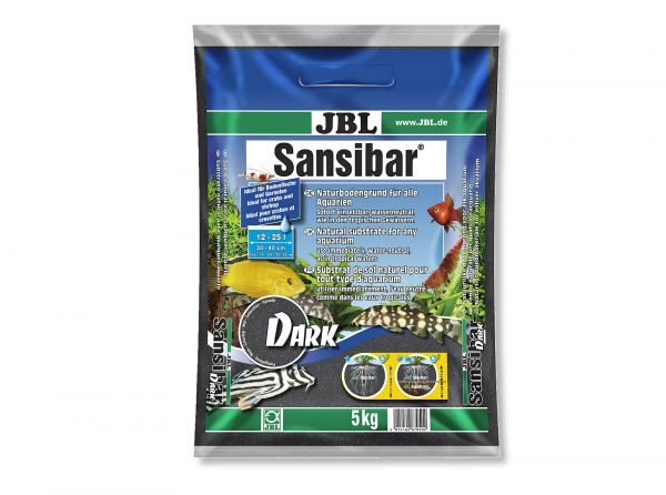 JBL - Sansibar DARK Bodengrund für Aquarien, 5 kg