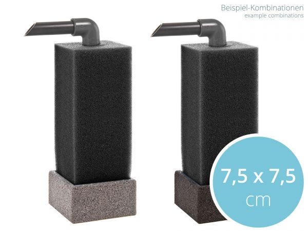 Jonnys Air Concept - Mobiler HMF, Höhe 27 cm, Größe S - Aquariumfilter