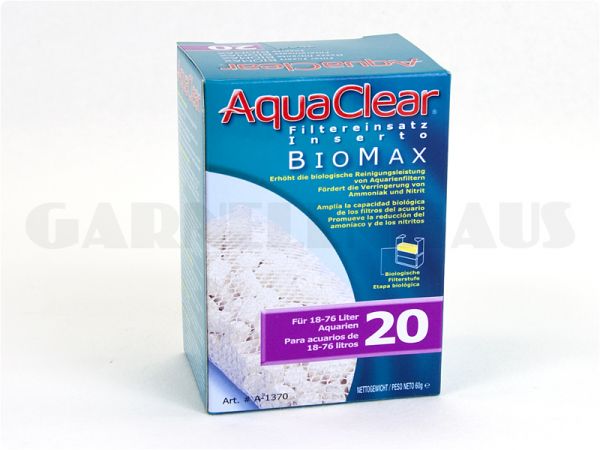 AquaClear - PF 20 Biomax filter insert