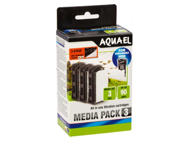 Aquael Media Pack 3-Stage (Carbon)