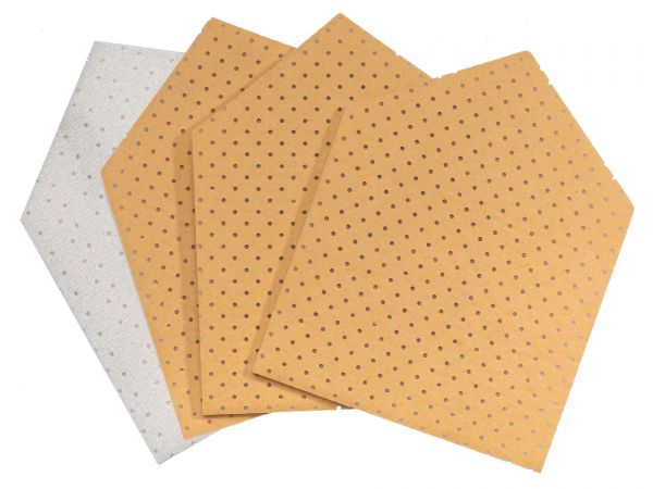 JÖST Chamois leather PENTAGON, 4-pack