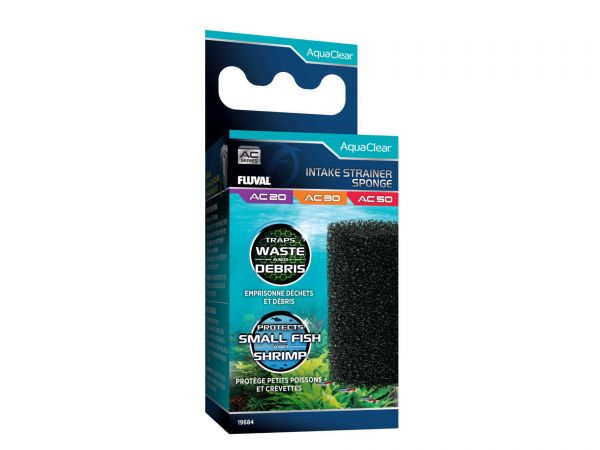 Fluval - AquaClear Ansaugrohr-Einlassschwamm - Vorfilter-Schwamm