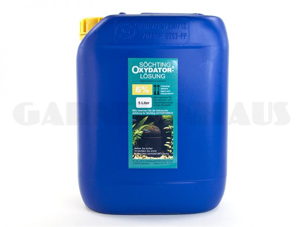 Oxydator D/A - solution 6%, 5 litres