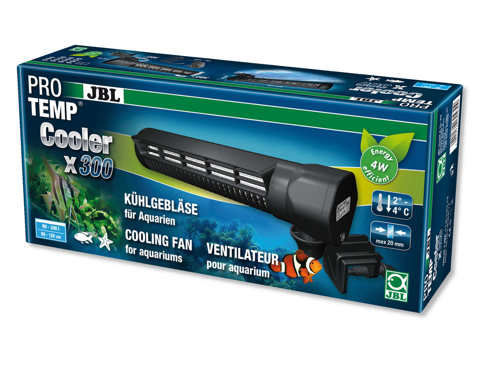 JBL ProTemp Cooler x300 cooling fan GARNELENHAUS