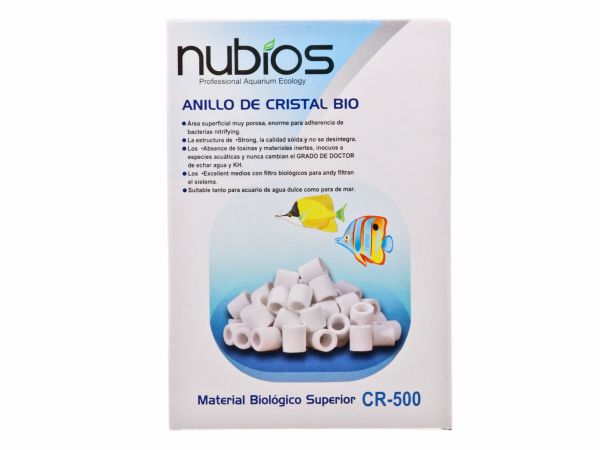 Nubius - Bio Filter Keramik Röhrchen, 500g mit 9 oder 16 mm Durchmesser