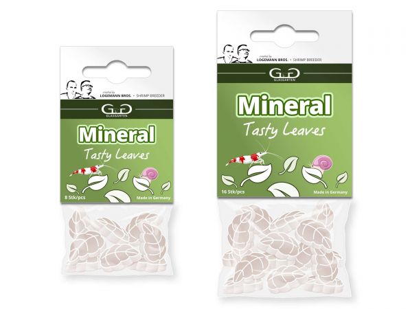 GlasGarten - Mineral Leaves - Garnelenfutter / Mineralienblätter