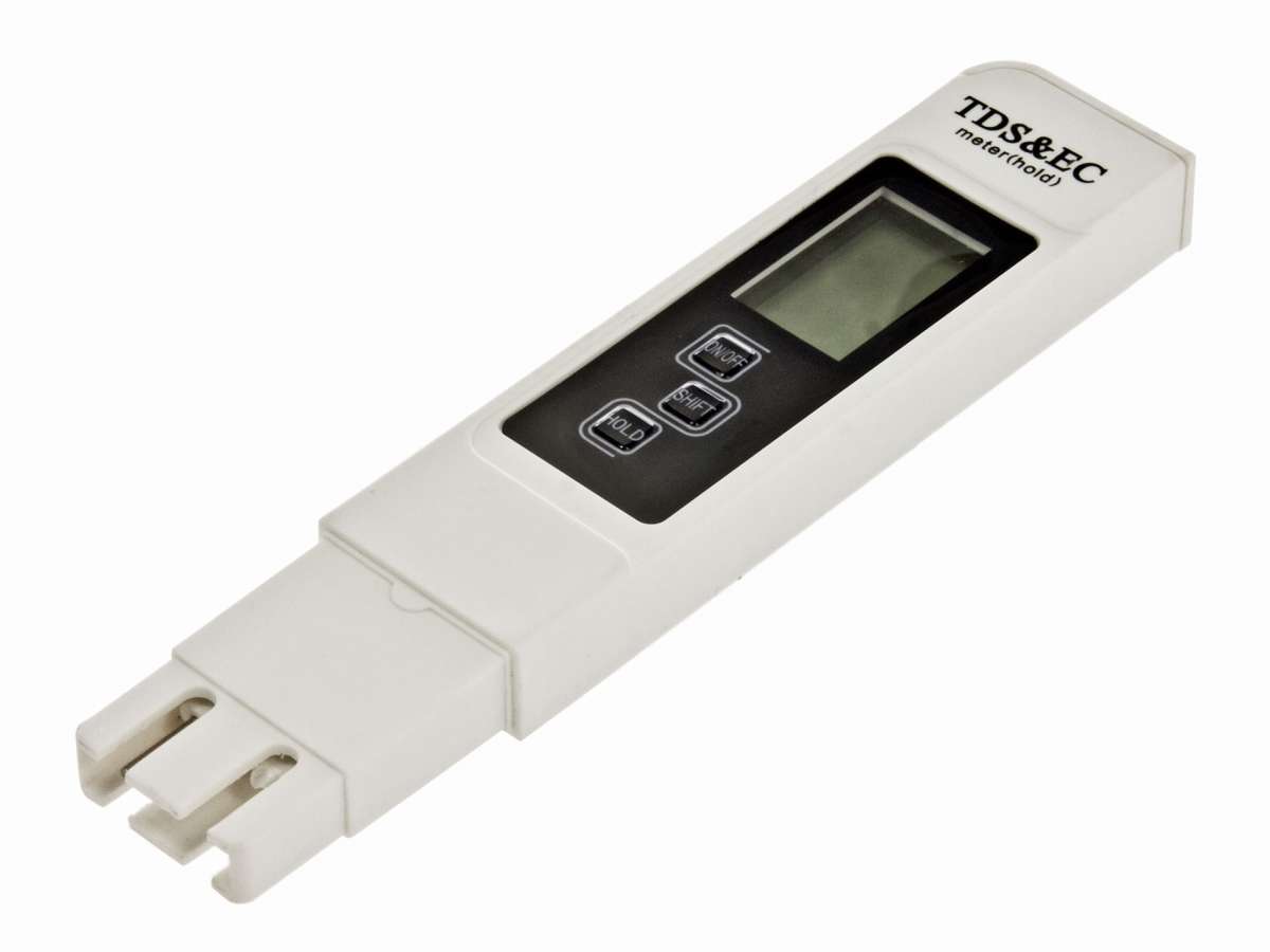 GHGOODS Conductivity meter Microsiemens / TDS GARNELENHAUS