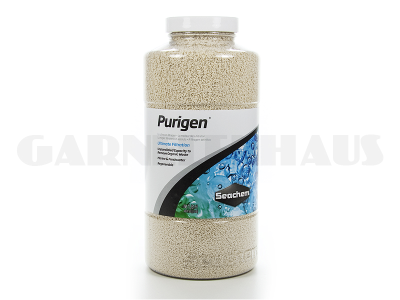 SEACHEM PURIGEN FILTER MEDIA REMOVES ORGANIC WASTE AQUARIUM FISH TANK