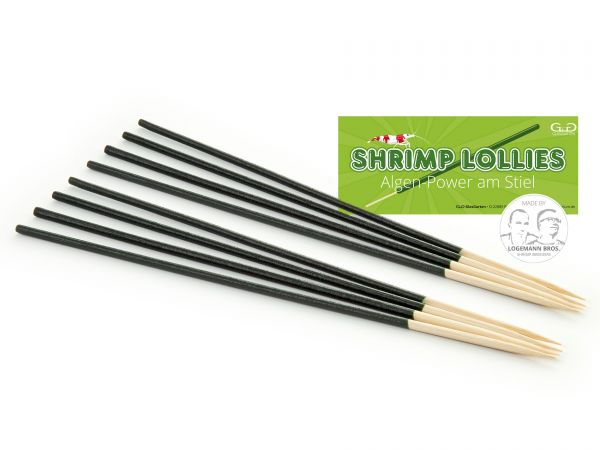 Shrimp Lollies - Algen Power - Garnelen-Futterlolly / Futtersticks