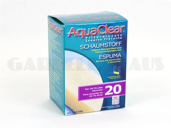 AquaClear - PF 20 foam filter cartridge