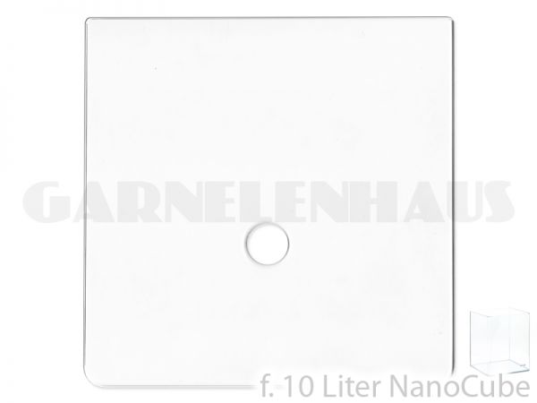 Cover glass f. Nano Cube, 10 l