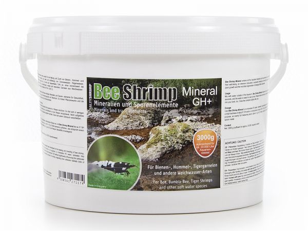 Bee Shrimp Mineral GH+, 3000g