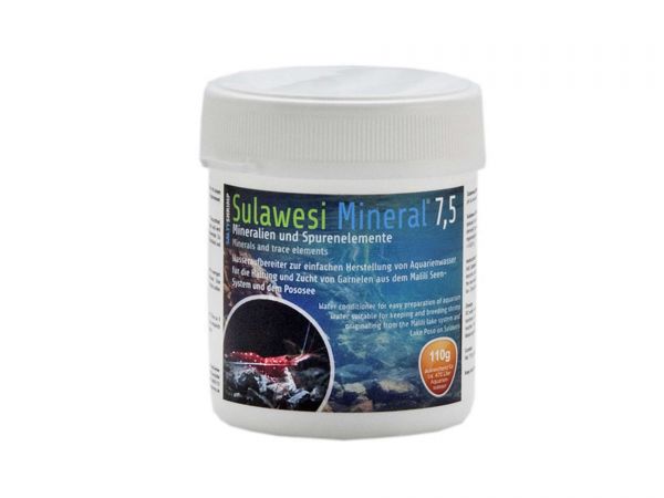 SaltyShrimp - Sulawesi Mineral 7,5 - Aquarium-Aufhärtesalz, 110g