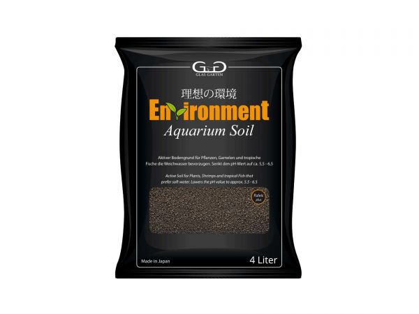 GlasGarten - Environment Aquarium Soil, Regular Type, 4 Liter