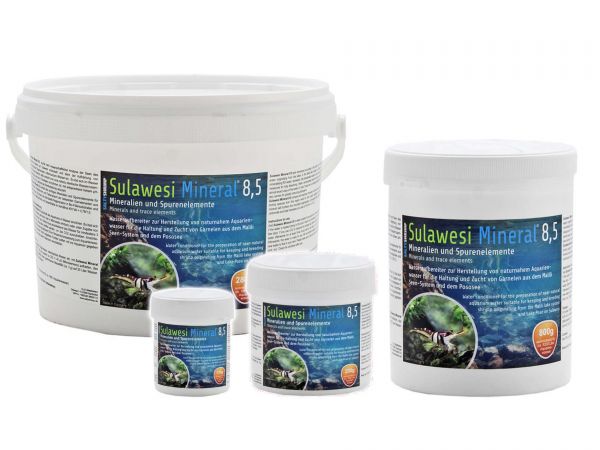 SaltyShrimp - Sulawesi Mineral 8,5 - Aquarium-Aufhärtesalz
