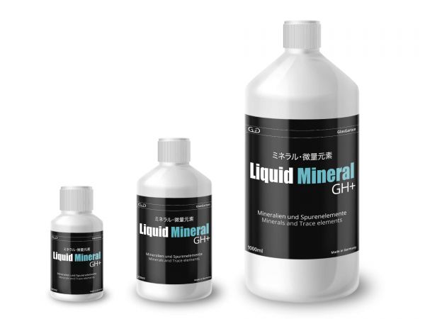 GlasGarten - Liquid Mineral GH+, Aquarium-Remineralisierung