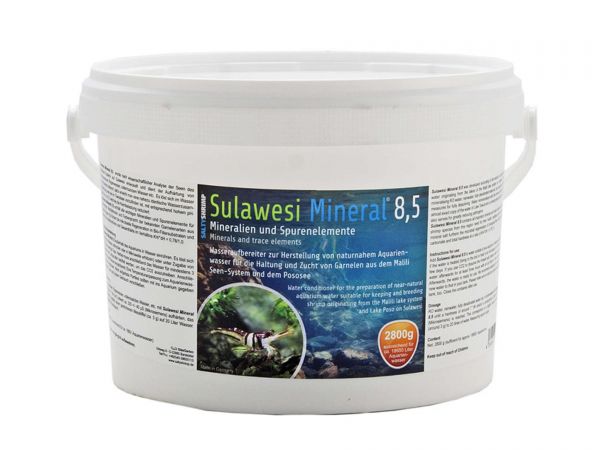 SaltyShrimp - Sulawesi Mineral 8,5 - Aquarium-Aufhärtesalz, 2800g