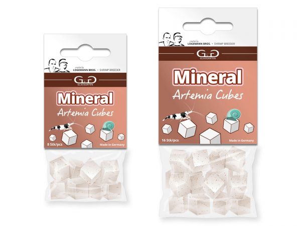 GlasGarten - Mineral Artemia Cubes - Garnelenfutter / Mineralienwürfel