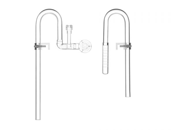 AQUARIO - Neo Flow Premium V.2 - Aquarium Filter In and Outflow Set