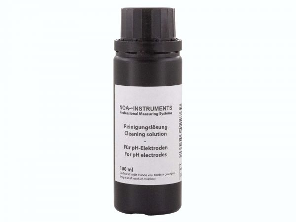 Cleaning solution for pH electrodes