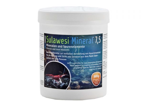 SaltyShrimp - Sulawesi Mineral 7,5 - Aquarium-Aufhärtesalz, 900g