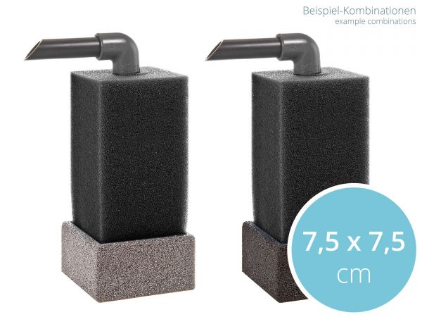 Jonnys Air Concept - Mobiler HMF, Höhe 22 cm, Größe S - Aquariumfilter